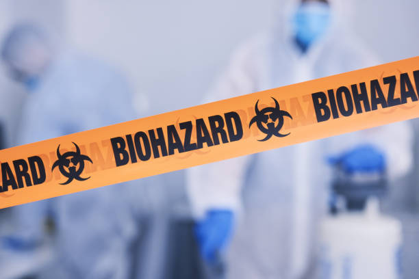 Professional Biohazard Cleanup technician working in Grand Rapids, MN
